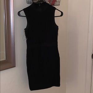 Black bandage dress